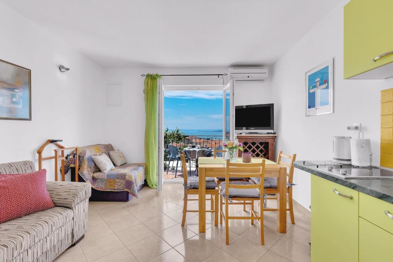 Apartments Lucija Baška Voda Esterno foto